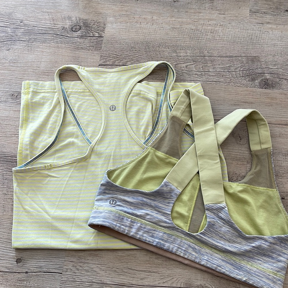 LuLu Lemon Tank & Bra